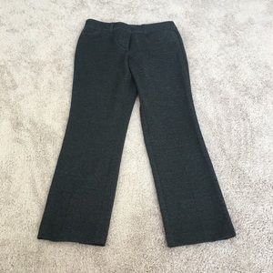 Ann Taylor size 8 grey straight leg dress pants